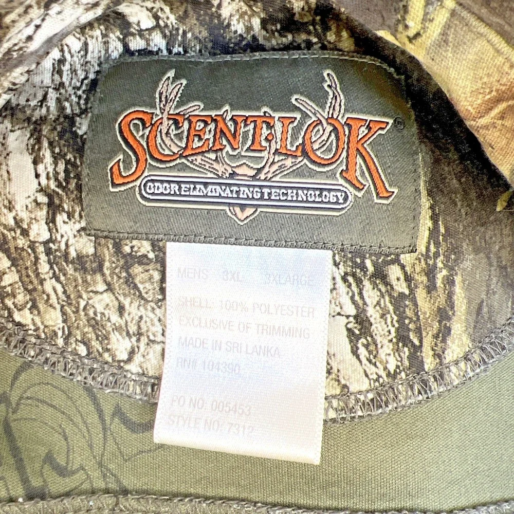 ScentLok Savanna EXT Hunting Shirt 3XL Mossy Oak Break Up Camo Button Down